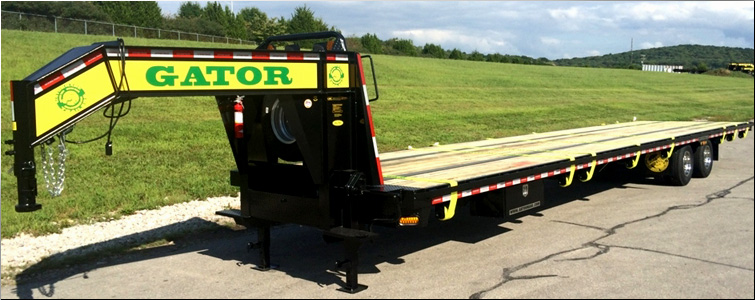 EQUIPMENT TRAILER - TANDEM DUAL GOOSENECK TRAILER FOR SALE  Tipton County, Tennessee